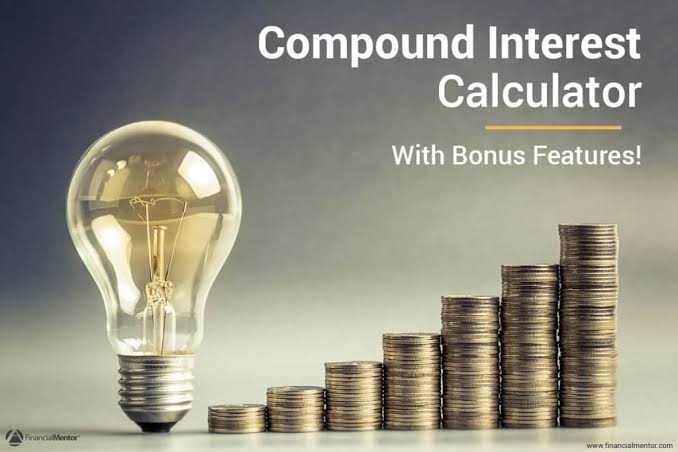 Compound Interest Calculator showing investment growth over time